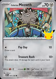 Card Keychain - Pokémon - Galarian Meowth basic 30th Anniversary 101/128