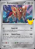 Card Keychain - Pokémon - Zamazenta basic 30th Anniversary 107/128