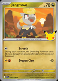 Card Keychain - Pokémon - Jangmo-o basic Pokémon TCG Classic 30th Anniversary 110/128