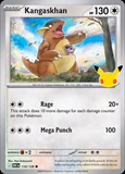 Card Keychain - Pokémon - Kangaskhan basic 30th Anniversary 114/128