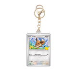 Card Keychain - Pokémon - Eevee basic 30th Anniversary 117/128