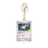 Card Keychain - Pokémon - Snorlax basic 30th Anniversary 119/128