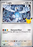 Card Keychain - Pokémon - Lugia basic 30th Anniversary 121/128