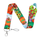 Lanyard - Cartoon Mice in Garden