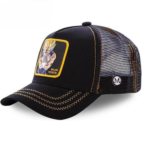 Snapback Cap - Dragon Ball - Majin Vegeta (Black)