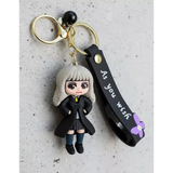 3D PVC Figure Keychain - Harry Potter - Hermione Granger Chibi Figure