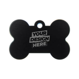 Premium Laser Engraving - Aluminum Bone Pet Tag