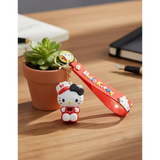 3D PVC Figure Keychain - Hello Kitty - KT Uniform