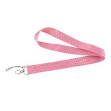 Lanyard - Pink Polka Dot