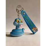 3D PVC Figure Keychain - Zootopia - Mr Big's Snake Coiled