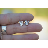 Stud Earrings - Disney - Mickey Mouse Zircon