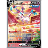 Card Keychain - Pokémon - Sylveon V Alternate Art (Rapid Strike)