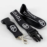 Lanyard - Auto Brands - Toyota Black Logo 2