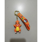 3D PVC Figure Keychain - Pokemon Charmander - Charmander Arms Outstretched
