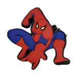Marvel Spider-Man Action Pose PVC keychain