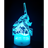 3D LED Night Light - Neon Genesis Evangelion - Evangelion Unit-02