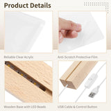 Custom LED Acrylic Photo Frame