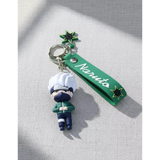 3D PVC Figure Keychain - Naruto - Kakashi Jounin Chibi