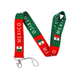 Lanyard - Country Flags - Mexico Mexican Flag