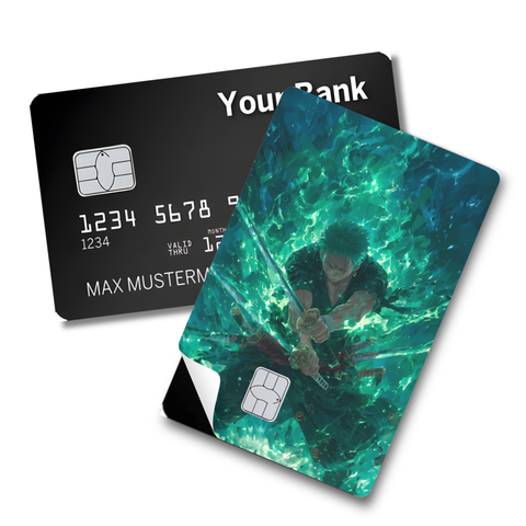 Credit Card Skin Sticker - One Piece - Roronoa Zoro