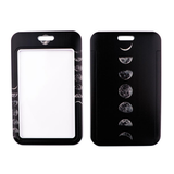 ID Card Badge Holder - Moon Phases