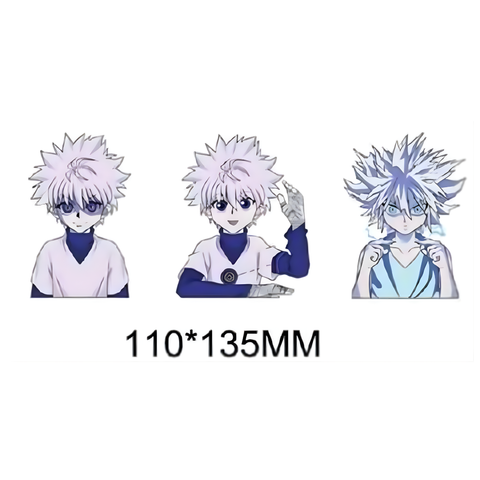 3D Lenticular Sticker - Spy x Family - Anya Forger Joyful & Cute Expressions with Black Cape Copy