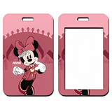 ID Card Badge Holder - Mickey & Friends - Minnie Mouse In Red Dress Dancing