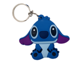Lilo & Stitch Cute Sitting Stitch PVC keychain