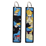 Embroidery Keychain - Johnny Bravo - Johnny Bravo