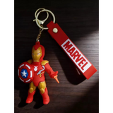 3D PVC Figure Keychain - Marvel - Iron Man Shield And Blade