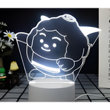 3D LED Night Light - Eggy Party - Lazy Sheep