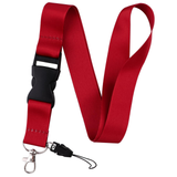 Lanyard - Solid Red Lanyard (2)