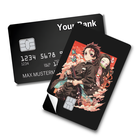 Credit Card Skin Sticker - Demon Slayer - Tanjiro Kamado