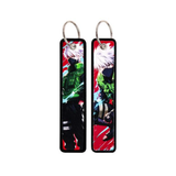 Embroidery Keychain - Naruto - Kakashi Hatake (Mask)