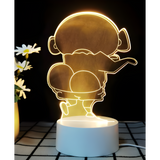 3D LED Night Light - Crayon Shin-chan - Shin-chans butt