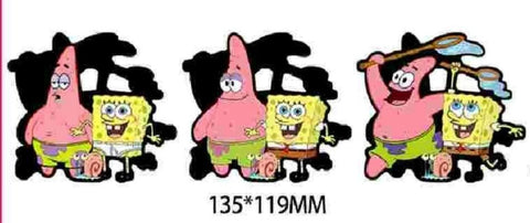 3D Lenticular Sticker - SpongeBob SquarePants - SpongeBob, Patrick & Gary