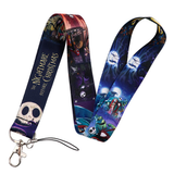 Lanyard - The Nightmare Before Christmas - Jack Skellington, Sally, Zero, Oogie Boogie, Lock, Shock, and Barrel