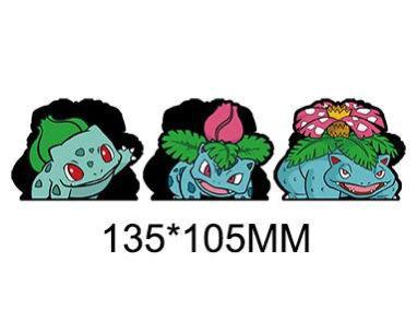 3D Lenticular Sticker - Pokémon - Bulbasaur Evolutions