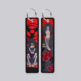 Embroidery Keychain - Naruto - Itachi Uchiha Sharingan