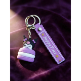3D PVC Figure Keychain - Kuromi - Peeking Macaron