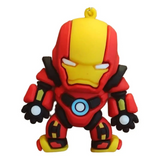 3D PVC Figure Keychain - Marvel - Chibi Iron Man Hulkbuster