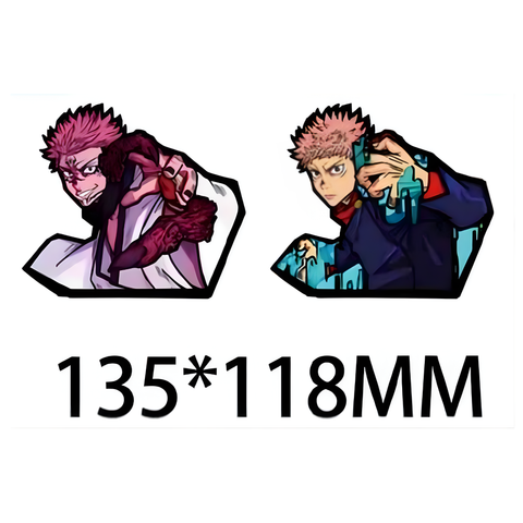 3D Lenticular Sticker - Jujutsu Kaisen - Yuji Itadori & Sukuna Transformation