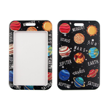 ID Card Badge Holder - Solar System Planets