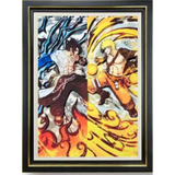 3D Light Frame - Naruto - Sasuke Vs Naruto Clash, Kurama And Susanoo Energy