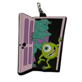 Monsters, Inc. Mike & Sully in Door PVC keychain