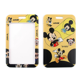 ID Card Badge Holder - Disney - Mickey Mouse Oh Boy Yellow Poses