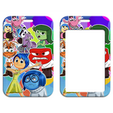 ID Card Badge Holder - Disney/Pixar - Inside Out Cartoon Emotions on Grid