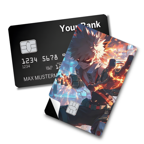 Credit Card Skin Sticker - My Hero Academia - Katsuki Bakugo