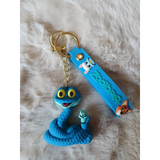 3D PVC Figure Keychain - Zootopia - Mr. Big In Tundra Town Outfit