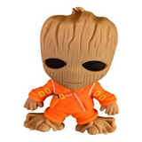 3D PVC Figure Keychain - Guardians of the Galaxy - Baby Groot Ravager Uniform